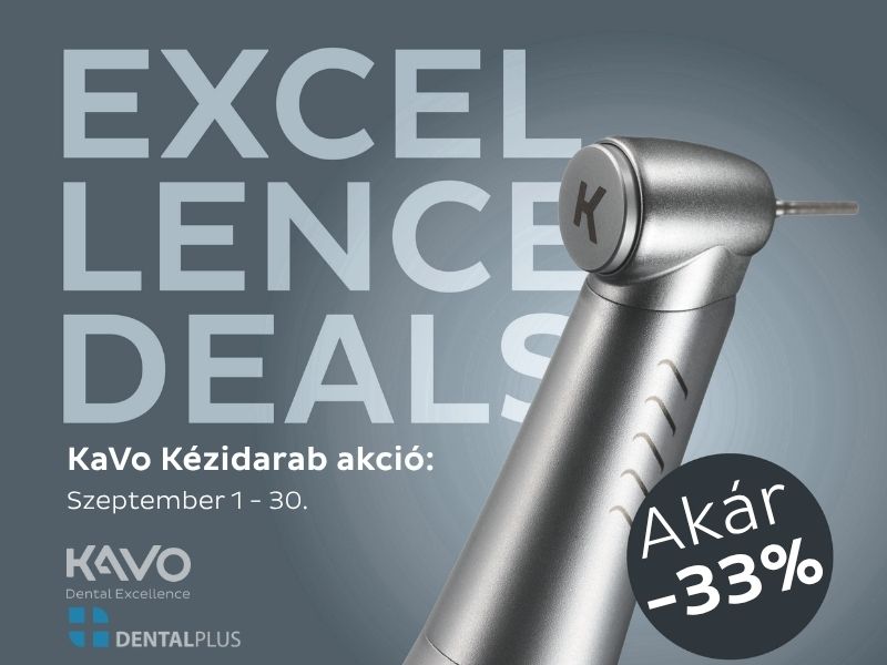 KaVo kézidarab akció – Expert és Master modellek