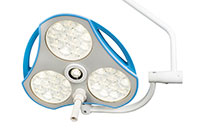 Dr. Mach LED 3000 DF MC - fali kivitel, duo focus, multi color operációs lámpa Dr. Mach LED 3000 DF MC - fali kivitel, duo focus, multi color operációs lámpa