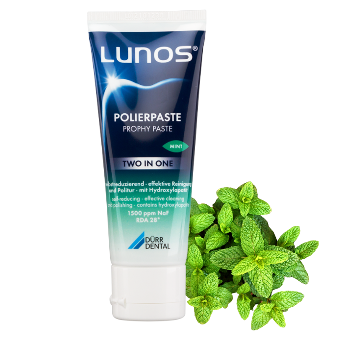 Lunos® Polishing Paste Two in One Mint - 1x100