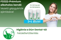 2+1 FD 322 prémium kendő - Kis felületekre - 3x80 dobozos kiszerelés 